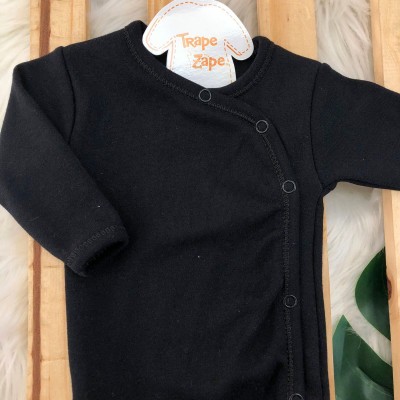 Body kimono M/l preto Liso